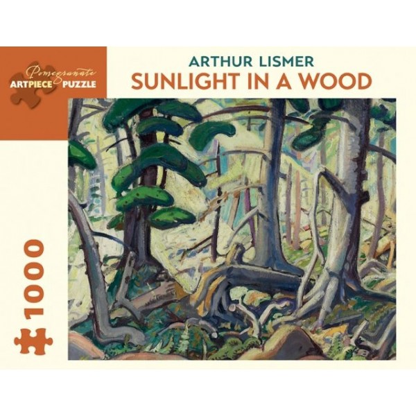 Światło słoneczne w lesie, Arthur Lismer (1000el.) - Sklep Art Puzzle